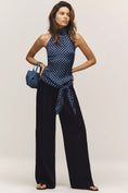 Load image into Gallery viewer, Maeve Silken Halter Tie Top
