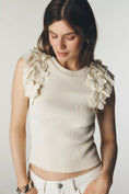 Load image into Gallery viewer, Ollari Fluttered Floral Tank
