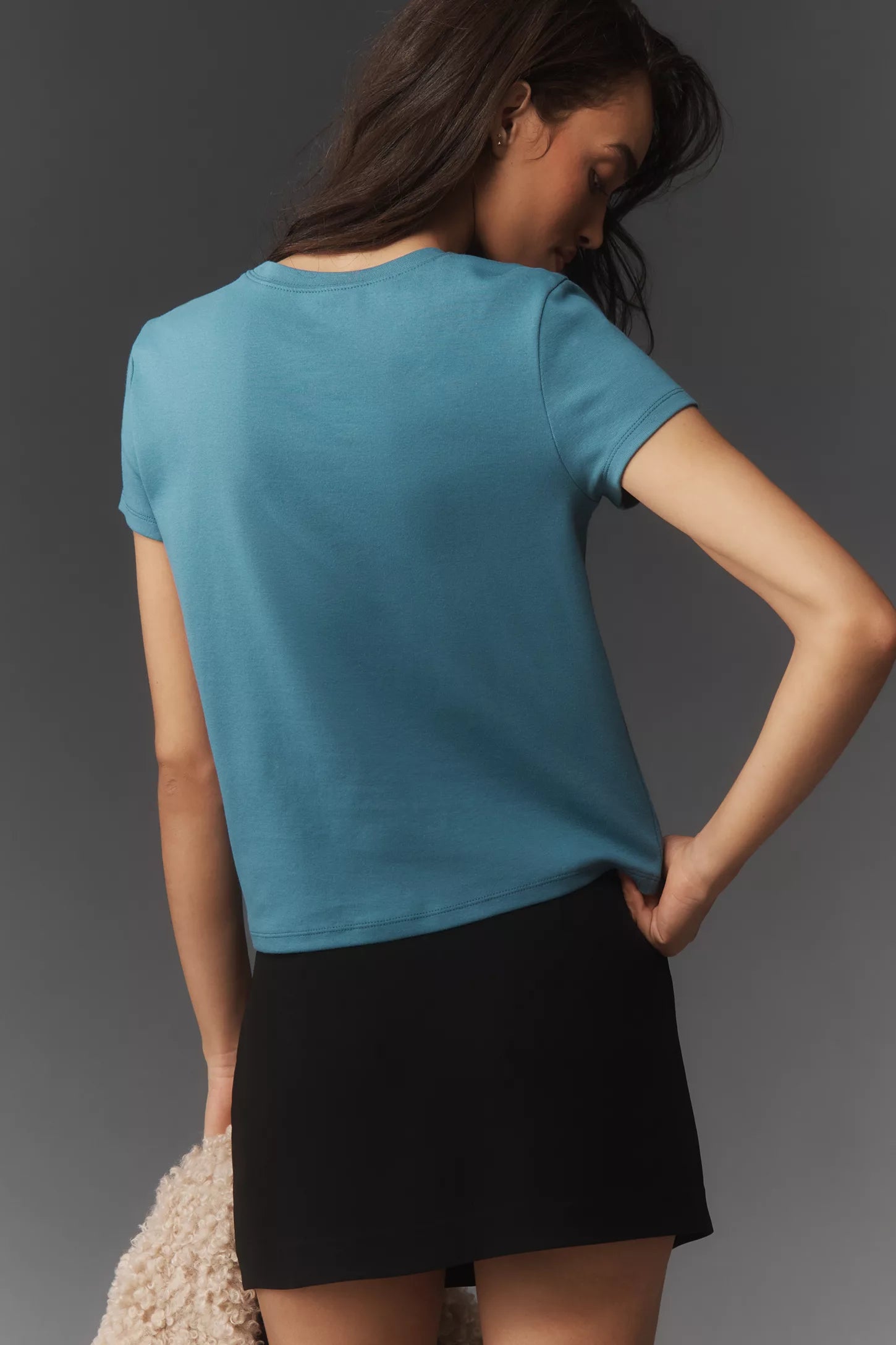 Maeve Heart Ruffle T-Shirt