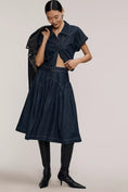 Load image into Gallery viewer, Maeve Yoked Denim Midi Skirt
