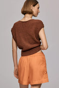Load image into Gallery viewer, Ollari Cutwork Pull-On Shorts
