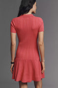 Load image into Gallery viewer, Maeve Short-Sleeve Polo Mini Dress
