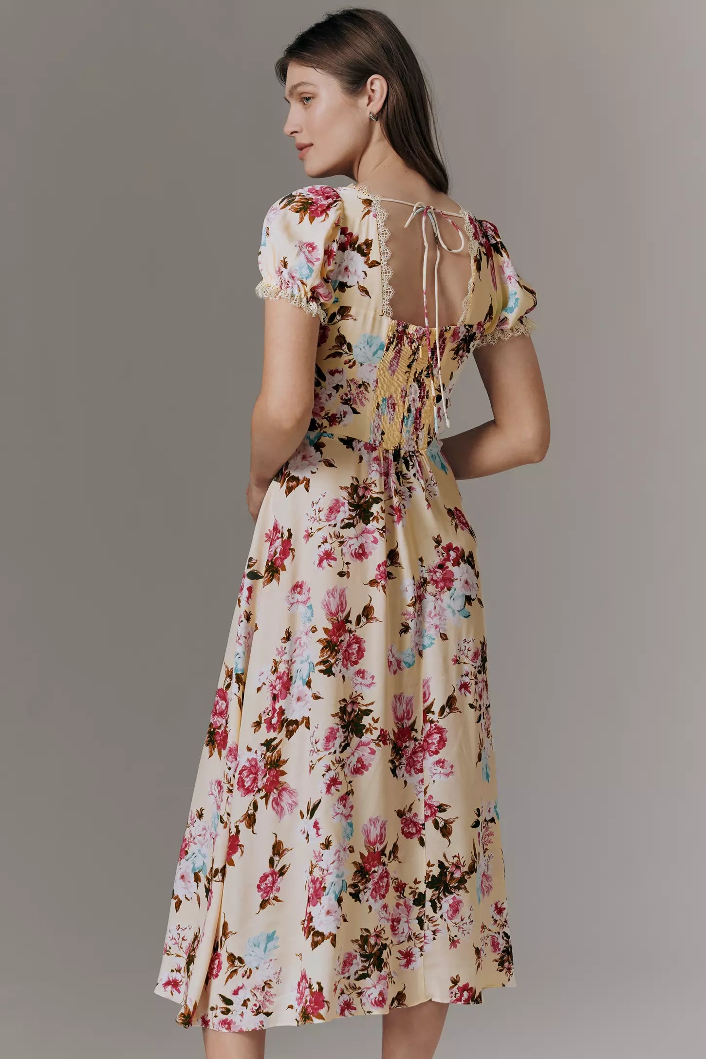 By Anthropologie Printed Midi Dress