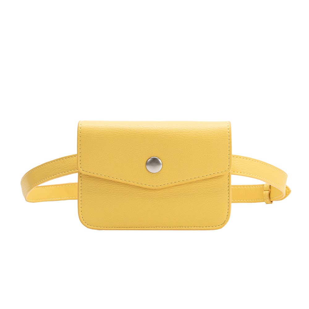 Amberlee Yellow Vegan Leather Wallet
