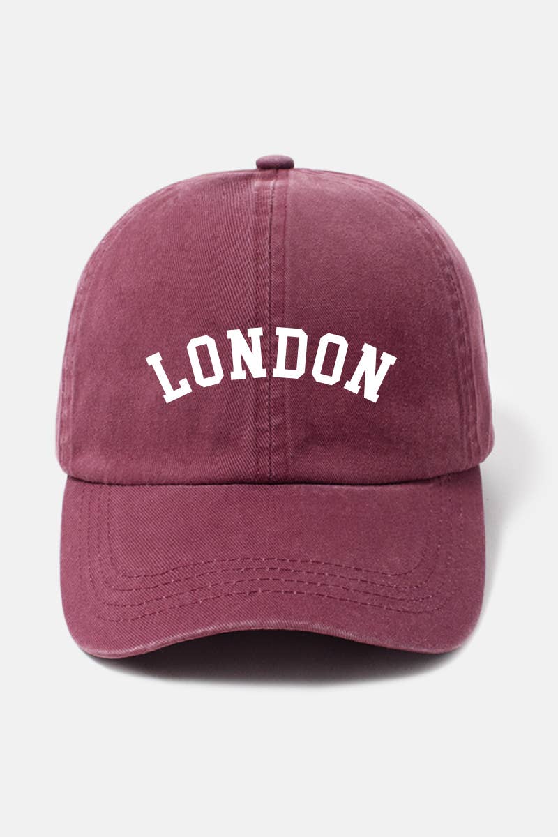 LONDON Cotton Hat: NAVY