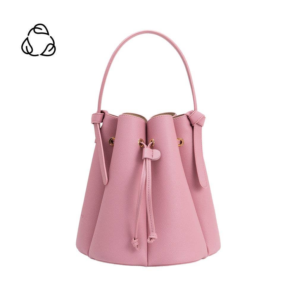 Laguna Mauve Recycled Vegan Lthr Top Handle
