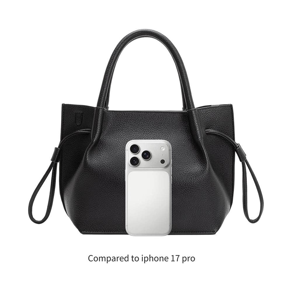 Tyler Taupe Recycl Vegan Crossbody Bag
