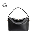 Load image into Gallery viewer, Lana Black Recycled Vegan Leather Xbody Bag
