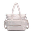 Load image into Gallery viewer, Jetsetter Multi Compartment Travel Tote: Cream
