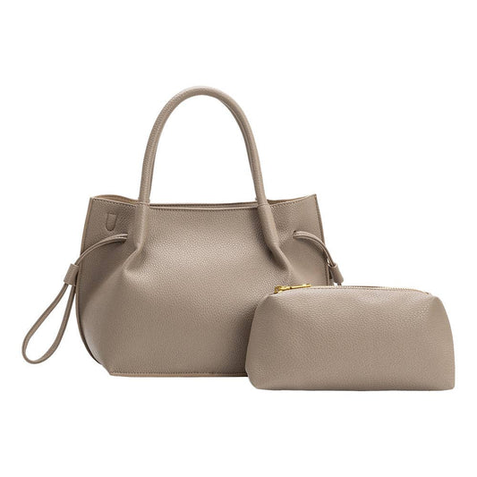 Tyler Taupe Recycl Vegan Crossbody Bag