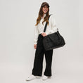 Load image into Gallery viewer, Jetsetter Multi Compartment Travel Tote: Black
