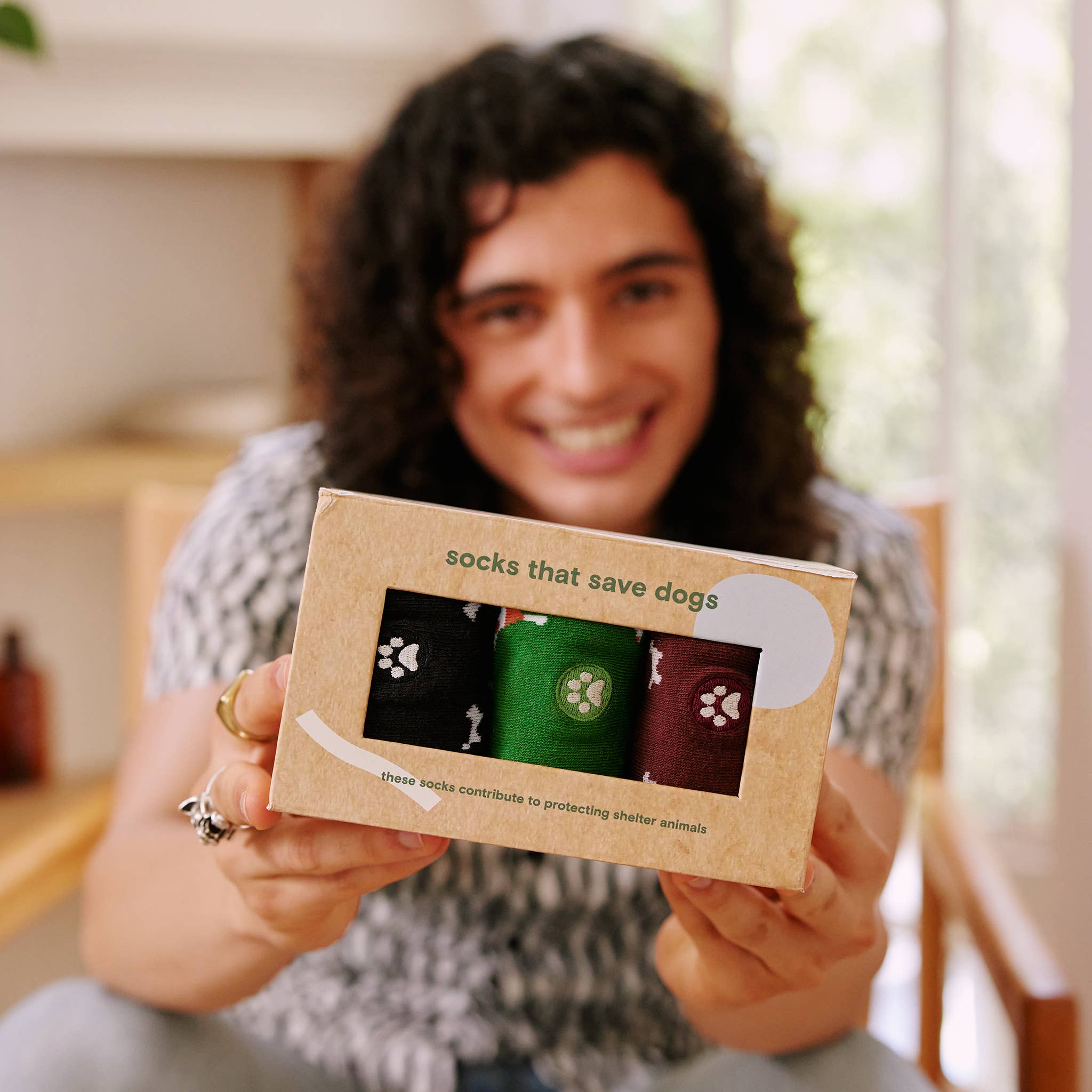 Boxed Set Socks that Save Dogs: Medium