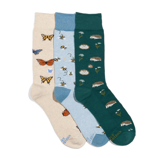 Boxed Set Socks that Protect Pollinators: Small