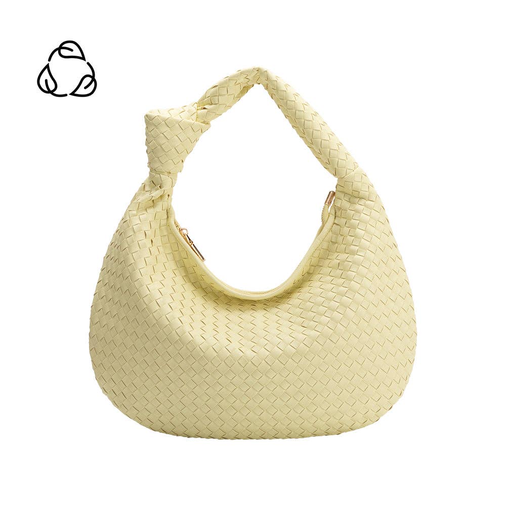 Brigitte Lemonade Recycled Vegan Shoulder Bag