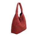 Load image into Gallery viewer, Johanna Red Large Recycled Vegan Shoulder Bag

