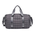 Load image into Gallery viewer, Ty Quilted Puffer Nylon Duffel: Carbon
