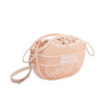 Load image into Gallery viewer, Nikko Peach Silicon Vegan Tote Bag
