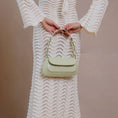 Load image into Gallery viewer, Amari Orchid Recycled Vegan Shoulder Bag
