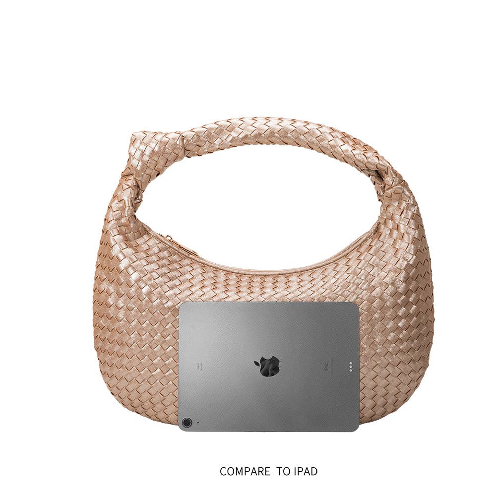 Brigitte Bone Recycled Vegan Shoulder Bag
