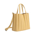 Load image into Gallery viewer, Adela Yellow Recycled Vegan Leather Tote Bag
