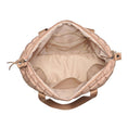 Load image into Gallery viewer, Globetrotter Quilted Nylon Puffer Travel Weekender: Natural
