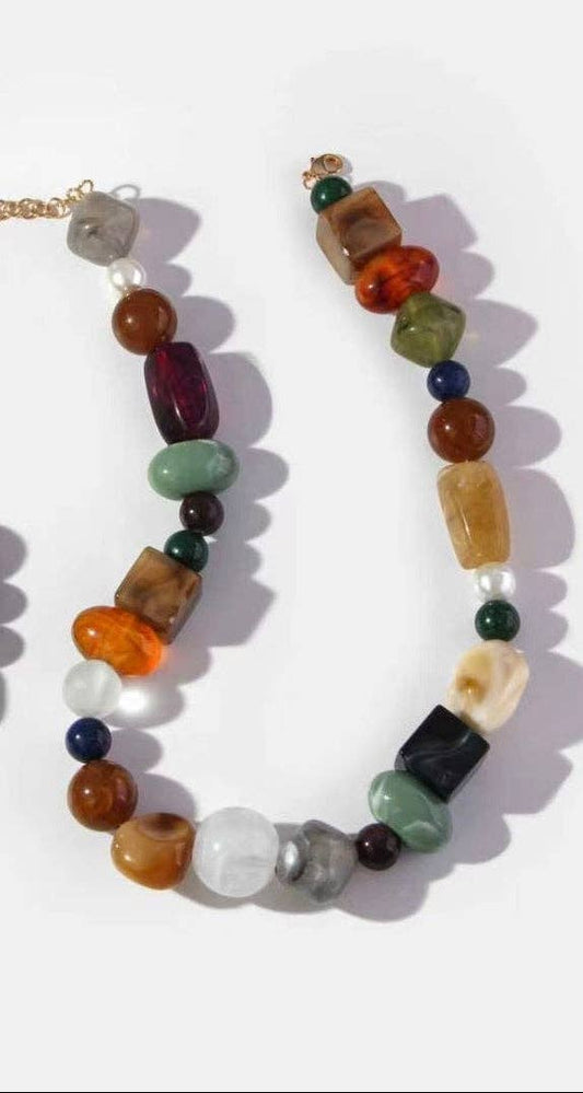 Woodland Necklace: Chestnut