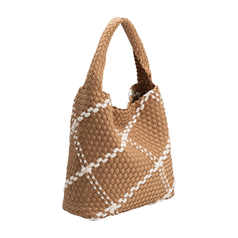 Johanna Sand Nylon Shoulder Bag
