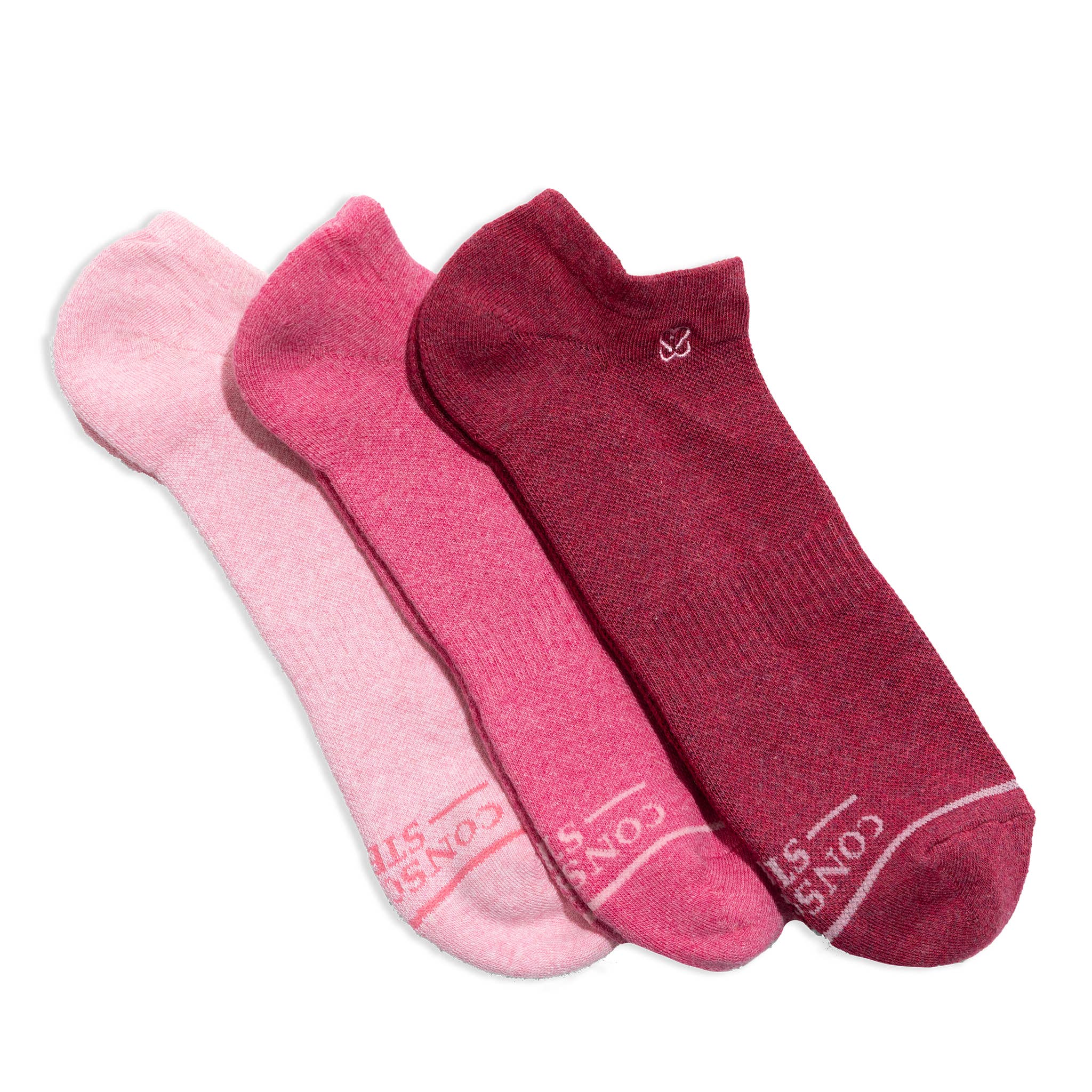 Boxed Set Ankle Socks that Support Self-Checks: Medium