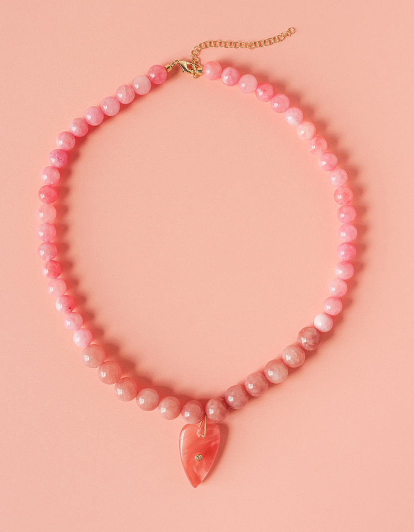 MacRae & Co Coral Bay Necklace: Heart