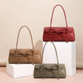 Load image into Gallery viewer, Bowie Mocha Recycled Vegan Shoulder Bag
