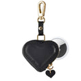 Load image into Gallery viewer, Heart Leather Bag Charm for Airtag®: Black
