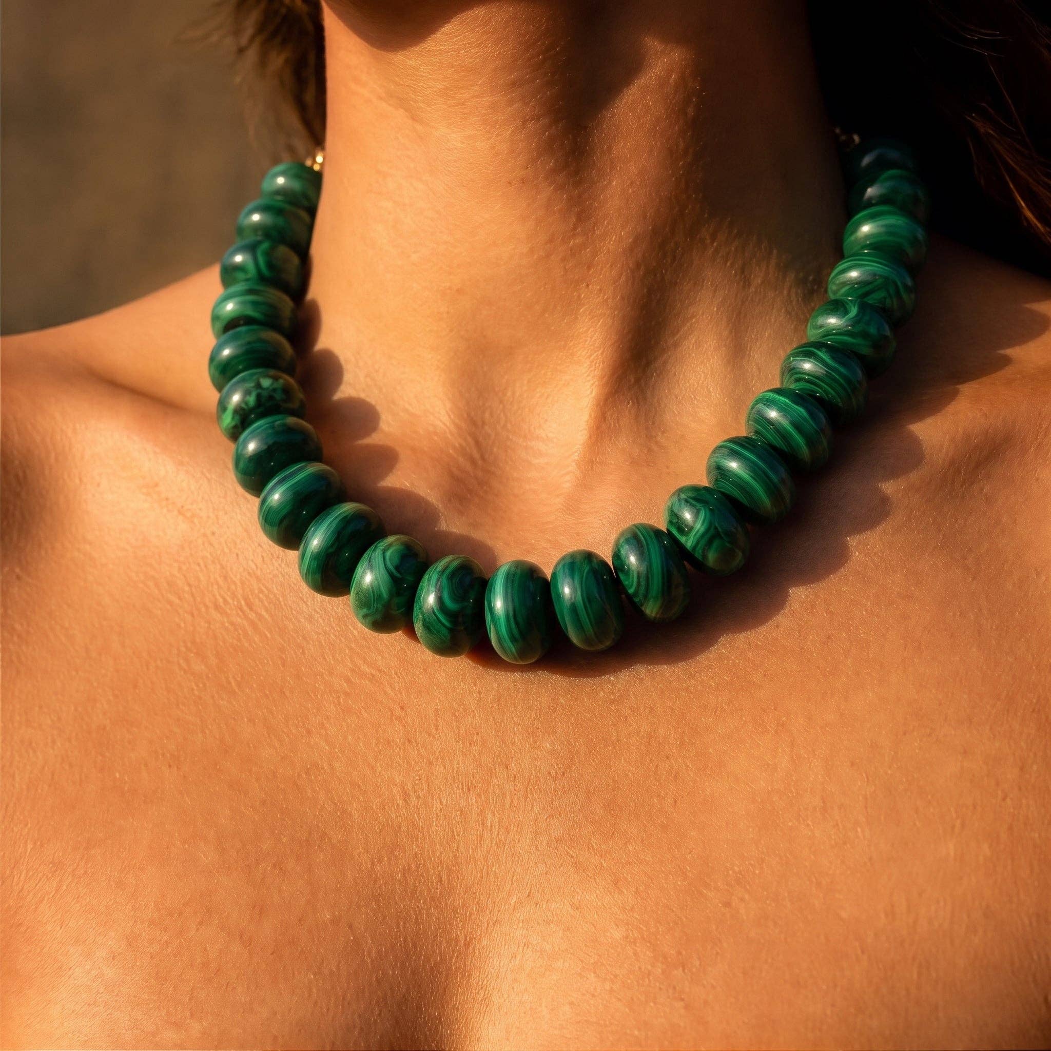 MacRae and Co. Highland Bauble Necklace: Forest Green