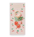Load image into Gallery viewer, Cherries Enamel Keychain
