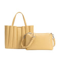 Load image into Gallery viewer, Adela Yellow Recycled Vegan Leather Tote Bag
