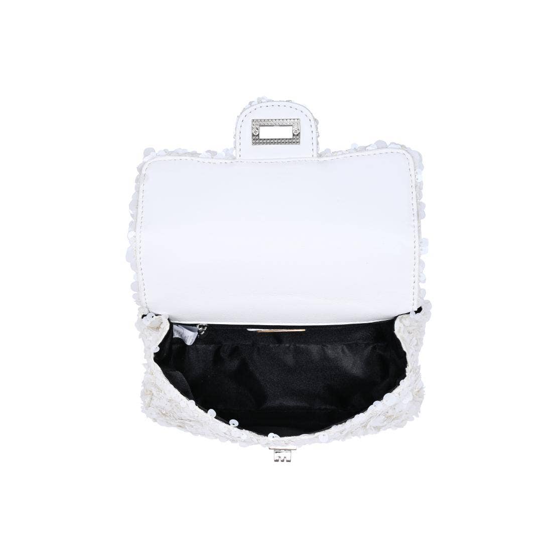 Ella Evening Bag: Ivory