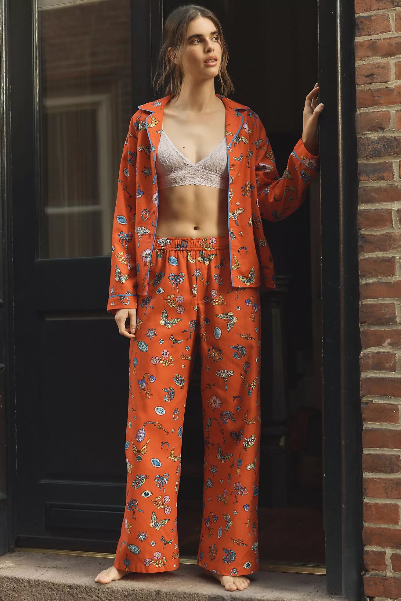 LyreBird Flannel Pyjama Bottoms