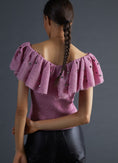 Load image into Gallery viewer, Maeve Ruffled Tulle Blouse
