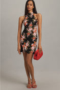 Load image into Gallery viewer, By Anthropologie Halter Scallop Mini Dress
