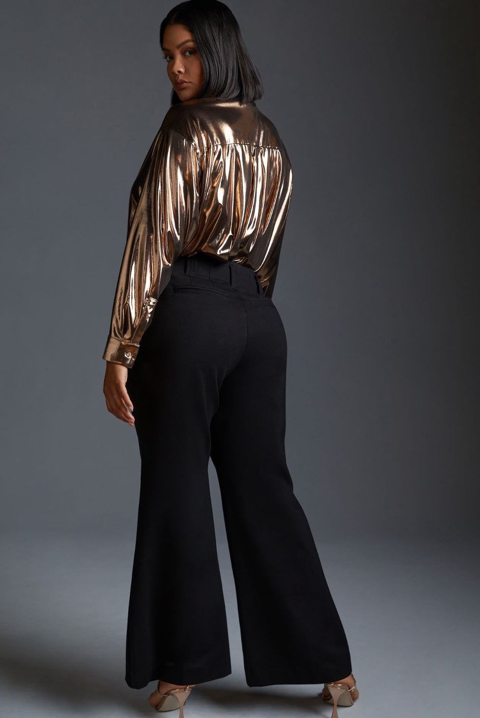 The Naomi Ponte Wide-Leg Flare Pants by Maeve – katie + hubbell