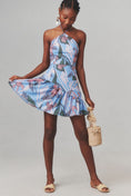 Load image into Gallery viewer, Hutch Halter Mini Dress
