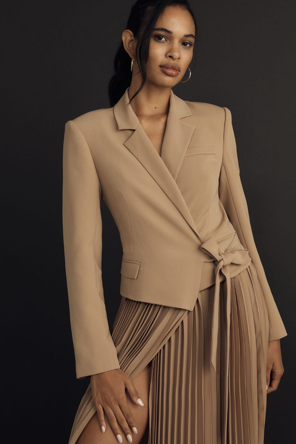 ASTR The Label Sekani Twofer Wrap Dress