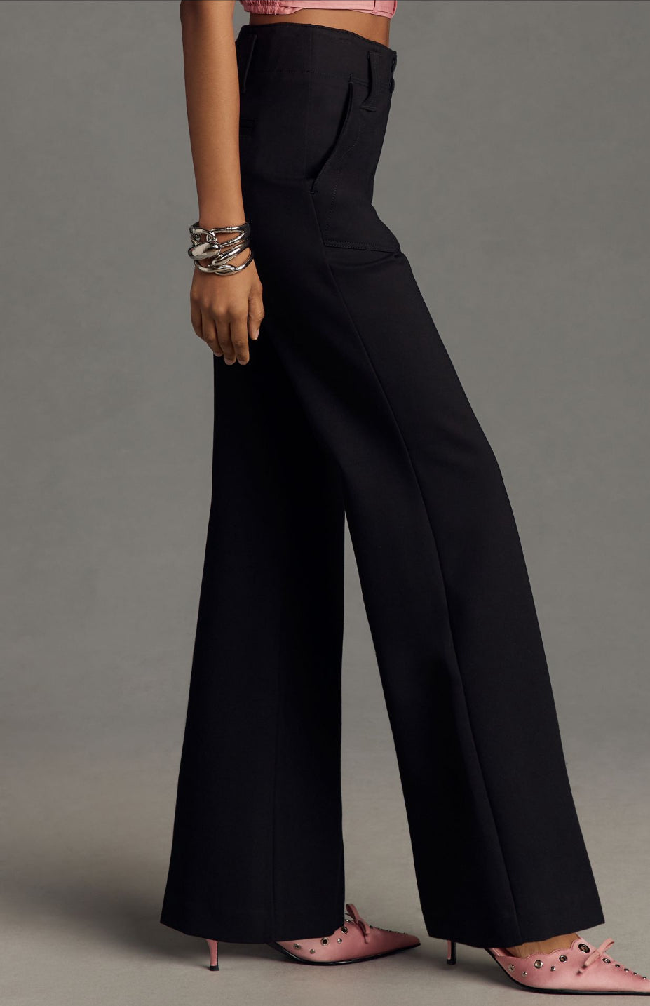 The Naomi Ponte Wide-Leg Flare Pants by Maeve – katie + hubbell