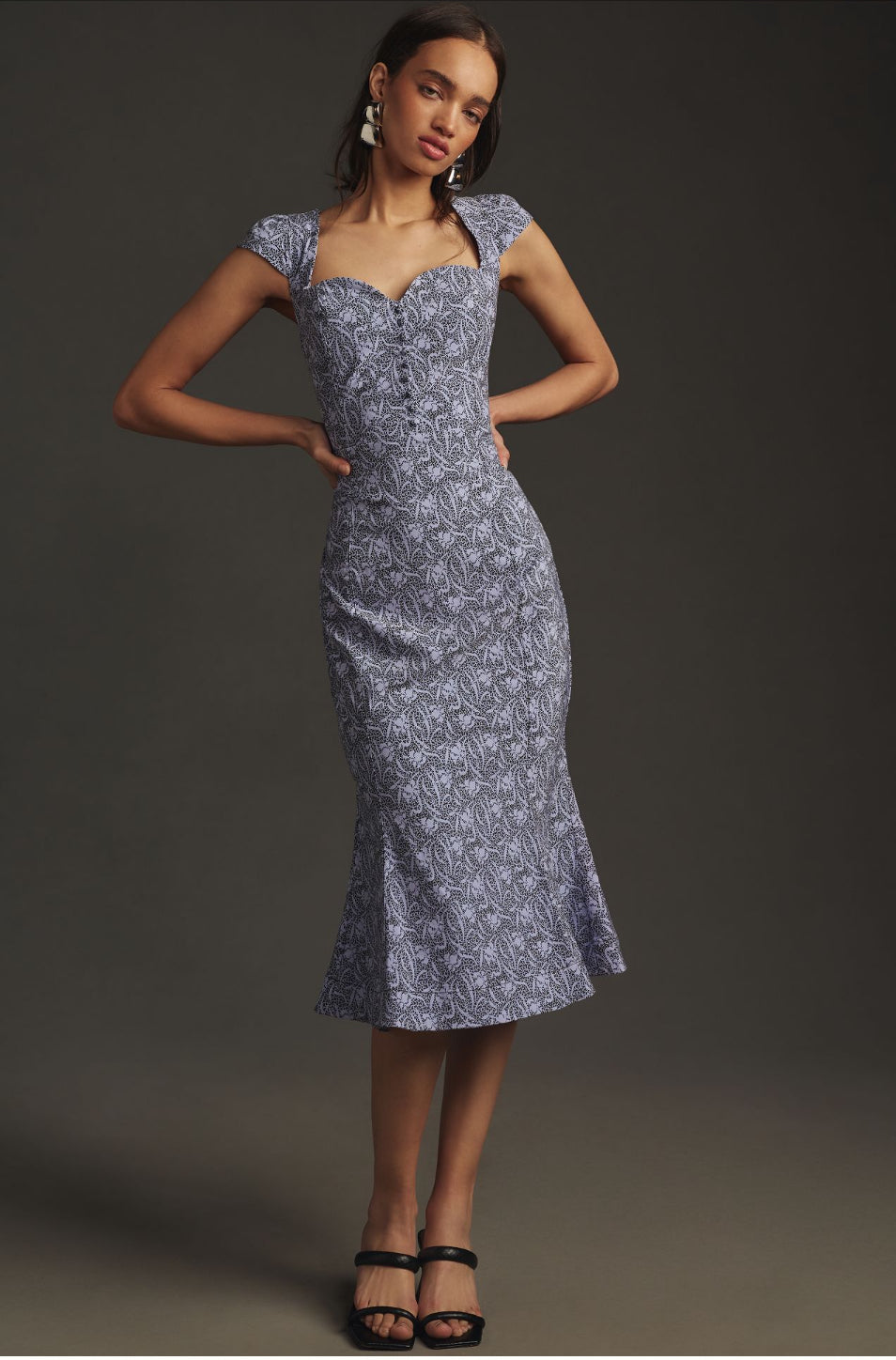 The Cecily Fit & Flare Sweetheart Dress by Maeve