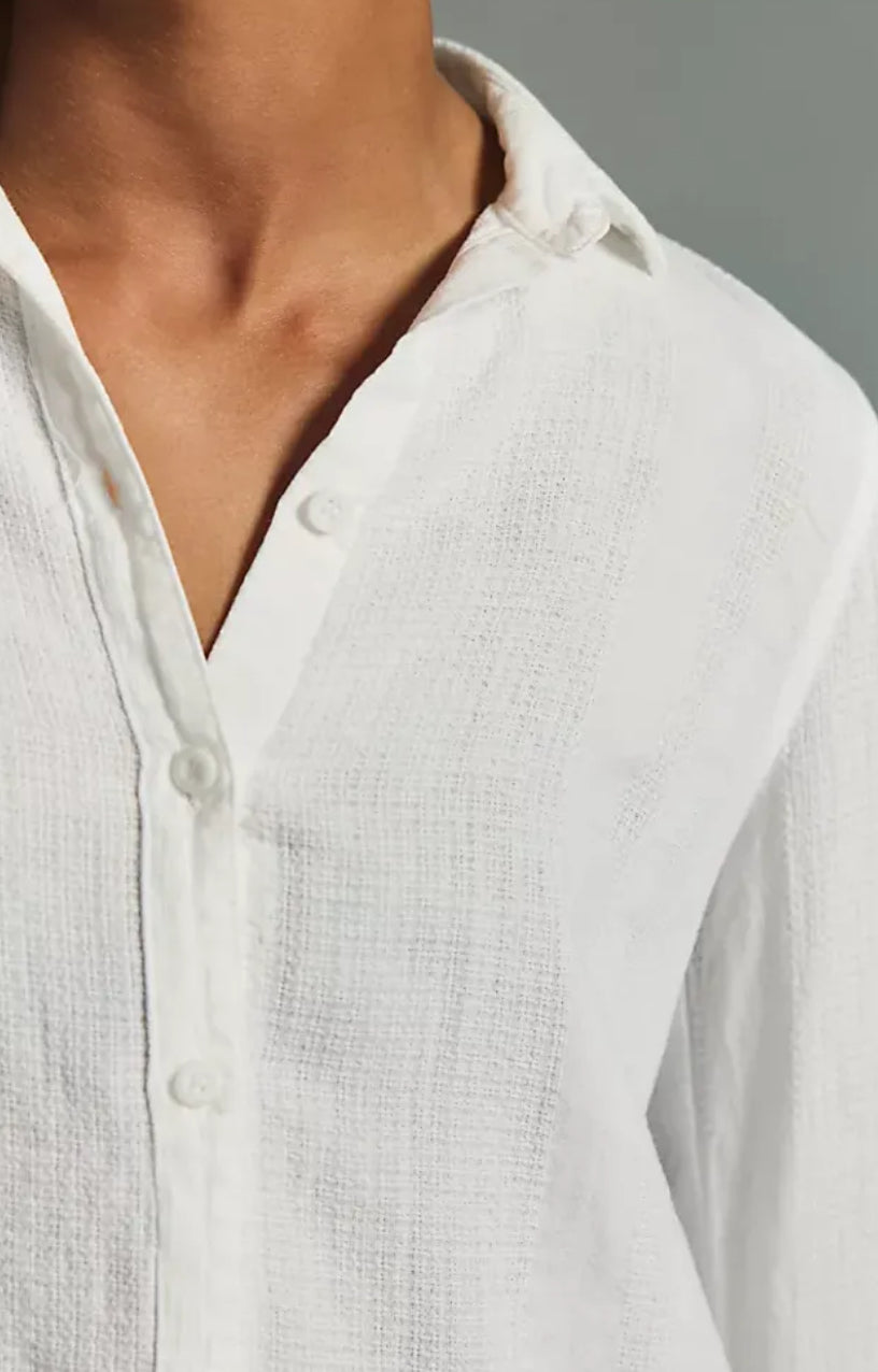Cloth & Stone Textured Buttondown Shirt