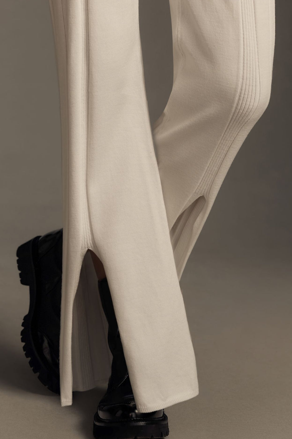 Daily Practice by Anthropologie Flare Knit Trousers