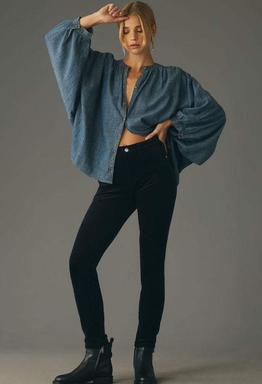 Pilcro Skinny Corduroy High-Rise Jeans