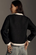 Load image into Gallery viewer, By Anthropologie Colorblock Tweed Coatigan
