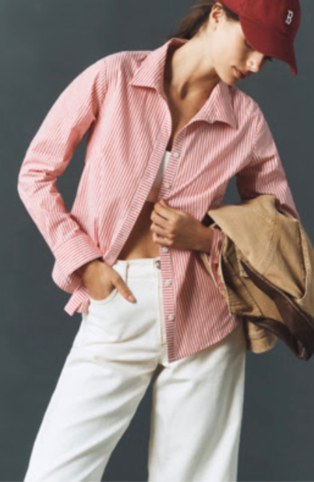 Gracelyn Slim Buttondown Shirt by Maeve