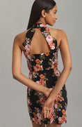 Load image into Gallery viewer, By Anthropologie Halter Scallop Mini Dress
