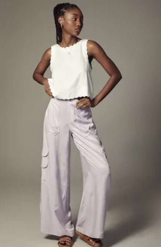 By Anthropologie Palazzo Utility Pants